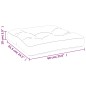 vidaXL Cuscino per Pallet Motivo a Foglie 60x61,5x10 cm Tessuto Oxford