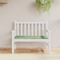 vidaXL Cuscino per Panca a Foglie 100x50x3 cm in Tessuto Oxford