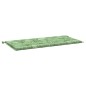 vidaXL Cuscino per Panca a Foglie 100x50x3 cm in Tessuto Oxford