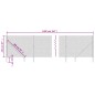 vidaXL Recinzione a Rete con Picchetti Ancoraggio Antracite 2,2x10 m vidaXL Recinzione a Rete con Picchetti Ancoraggio Antracite 2,2x10 m