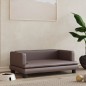 vidaXL Lettino per Cani Marrone 80x45x30 cm in Similpelle vidaXL Lettino per Cani Marrone 80x45x30 cm in Similpelle