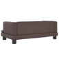 vidaXL Lettino per Cani Marrone 80x45x30 cm in Similpelle vidaXL Lettino per Cani Marrone 80x45x30 cm in Similpelle