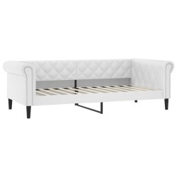 vidaXL Letto da Giorno Bianco 80x200 cm in Similpelle