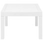 vidaXL Set Salotto da Giardino 3 pz in Plastica Bianco vidaXL Set Salotto da Giardino 3 pz in Plastica Bianco