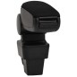 vidaXL Bracciolo per Auto Nero 13x34x(33-46) cm in ABS vidaXL Bracciolo per Auto Nero 13x34x(33-46) cm in ABS