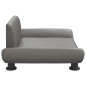 vidaXL Lettino per Cani Grigio 70x45x28 cm in Similpelle vidaXL Lettino per Cani Grigio 70x45x28 cm in Similpelle