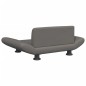 vidaXL Lettino per Cani Grigio 70x45x28 cm in Similpelle vidaXL Lettino per Cani Grigio 70x45x28 cm in Similpelle