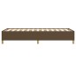 vidaXL Giroletto Marrone Scuro 80x200 cm in Tessuto vidaXL Giroletto Marrone Scuro 80x200 cm in Tessuto