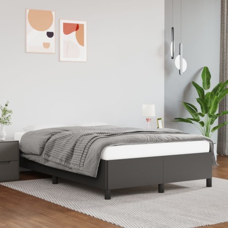 vidaXL Giroletto Grigio 120x200 cm in Similpelle