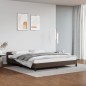 vidaXL Giroletto con Testiera Marrone 160x200 cm in Similpelle vidaXL Giroletto con Testiera Marrone 160x200 cm in Similpelle