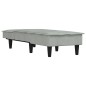 vidaXL Chaise Longue in Velluto Grigio Chiaro vidaXL Chaise Longue in Velluto Grigio Chiaro
