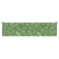 vidaXL Cuscino Panca da Giardino Motivo a Foglie 200x50x3 cm Tessuto vidaXL Cuscino Panca da Giardino Motivo a Foglie 200x50x3 cm Tessuto