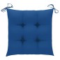 Sedie da Giardino Pieghevoli 4pz con Cuscini Massello Acacia Sedie da Giardino Pieghevoli 4pz con Cuscini Massello Acacia