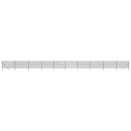 vidaXL Recinzione a Rete Antracite 2,2x25 m
