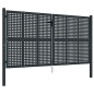 vidaXL Cancello Giardino Antracite 300x175 cm in Acciaio vidaXL Cancello Giardino Antracite 300x175 cm in Acciaio