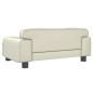 vidaXL Lettino per Cani Crema 70x45x30 cm in Similpelle vidaXL Lettino per Cani Crema 70x45x30 cm in Similpelle