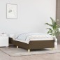 vidaXL Giroletto Marrone Scuro 90x190 cm in Tessuto vidaXL Giroletto Marrone Scuro 90x190 cm in Tessuto