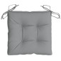 vidaXL Cuscini per Sedia 2 pz Grigi 50x50x7 cm Tessuto Oxford