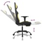 vidaXL Sedia da Gaming Massaggio e Poggiapiedi Nero e Verde Chiaro vidaXL Sedia da Gaming Massaggio e Poggiapiedi Nero e Verde Chiaro