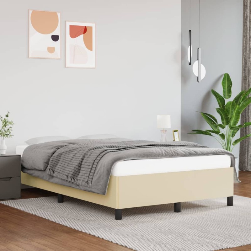 vidaXL Giroletto Crema 120x200 cm in Similpelle vidaXL Giroletto Crema 120x200 cm in Similpelle