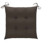 Sedie da Giardino Pieghevoli 4pz con Cuscini in Massello Acacia Sedie da Giardino Pieghevoli 4pz con Cuscini in Massello Acacia