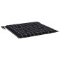 vidaXL Cuscini Sedia Giardino 6pz Motivo Quadri Nero 50x50x3cm Tessuto