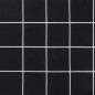 vidaXL Cuscini Sedia Giardino 6pz Motivo Quadri Nero 50x50x3cm Tessuto