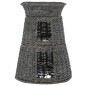 vidaXL Ceste Gatti con Cuscini Grigio 3pz 47x34x60cm Salice Naturale vidaXL Ceste Gatti con Cuscini Grigio 3pz 47x34x60cm Salice Naturale