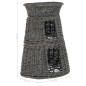 vidaXL Ceste Gatti con Cuscini Grigio 3pz 47x34x60cm Salice Naturale vidaXL Ceste Gatti con Cuscini Grigio 3pz 47x34x60cm Salice Naturale