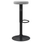 vidaXL Sgabelli da Bar 2 pz Grigio Chiaro in Velluto vidaXL Sgabelli da Bar 2 pz Grigio Chiaro in Velluto