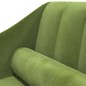 vidaXL Sdraio con Capezzale Verde Chiaro in Velluto vidaXL Sdraio con Capezzale Verde Chiaro in Velluto