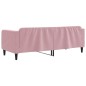 vidaXL Letto da Giorno Rosa 80x200 cm in Velluto vidaXL Letto da Giorno Rosa 80x200 cm in Velluto