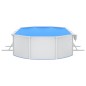 Piscina con Pompa Filtro a Sabbia 610x360x120 cm Piscina con Pompa Filtro a Sabbia 610x360x120 cm