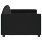 vidaXL Letto da Giorno Nero 90x190 cm in Velluto vidaXL Letto da Giorno Nero 90x190 cm in Velluto