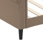 vidaXL Letto da Giorno Cappuccino 80x200 cm in Similpelle vidaXL Letto da Giorno Cappuccino 80x200 cm in Similpelle