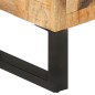 vidaXL Credenza 80x30x71 cm in Legno Grezzo Massello Mango e Metallo vidaXL Credenza 80x30x71 cm in Legno Grezzo Massello Mango e Metallo