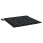 vidaXL Cuscini Sedia Giardino 6pz Motivo Quadri Nero 40x40x3cm Tessuto