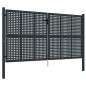 vidaXL Cancello Giardino Antracite 300x200 cm in Acciaio vidaXL Cancello Giardino Antracite 300x200 cm in Acciaio