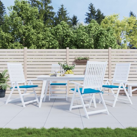 vidaXL Cuscini per Sedia 6 pz Blu 40x40x3 cm in Tessuto Oxford