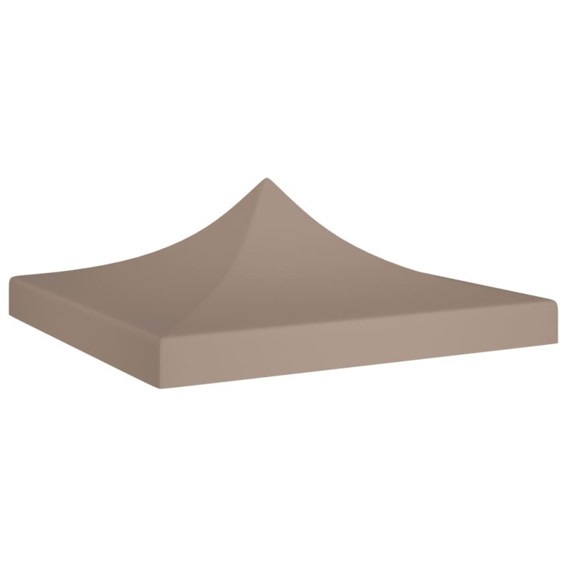 Tetto per Tendone per Feste 2x2 m Grigio Talpa 270 g/m² Tetto per Tendone per Feste 2x2 m Grigio Talpa 270 g/m²
