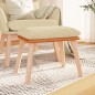 vidaXL Poggiapiedi Crema 45x29,5x35 cm in Tessuto e Similpelle vidaXL Poggiapiedi Crema 45x29,5x35 cm in Tessuto e Similpelle