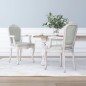 vidaXL Sedie da Pranzo 2 pz Grigio Chiaro 62x59,5x100,5 cm Velluto vidaXL Sedie da Pranzo 2 pz Grigio Chiaro 62x59,5x100,5 cm Velluto