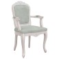 vidaXL Sedie da Pranzo 2 pz Grigio Chiaro 62x59,5x100,5 cm Velluto vidaXL Sedie da Pranzo 2 pz Grigio Chiaro 62x59,5x100,5 cm Velluto