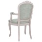 vidaXL Sedie da Pranzo 2 pz Grigio Chiaro 62x59,5x100,5 cm Velluto vidaXL Sedie da Pranzo 2 pz Grigio Chiaro 62x59,5x100,5 cm Velluto