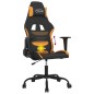 vidaXL Sedia da Gaming Nero e Arancione in Tessuto vidaXL Sedia da Gaming Nero e Arancione in Tessuto