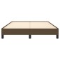 vidaXL Giroletto Marrone Scuro 140x190 cm in Tessuto vidaXL Giroletto Marrone Scuro 140x190 cm in Tessuto