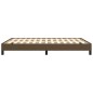 vidaXL Giroletto Marrone Scuro 140x190 cm in Tessuto vidaXL Giroletto Marrone Scuro 140x190 cm in Tessuto
