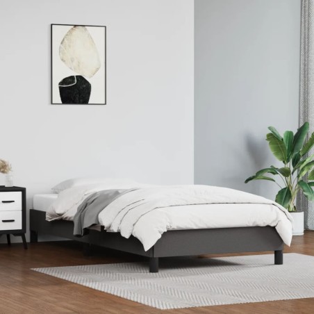 vidaXL Giroletto Grigio 100x200 cm in Similpelle