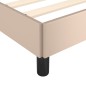 vidaXL Giroletto Cappuccino 100x200 cm in Similpelle vidaXL Giroletto Cappuccino 100x200 cm in Similpelle