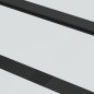 vidaXL Porta Scorrevole in Vetro ESG e Alluminio 76x205 cm Nera vidaXL Porta Scorrevole in Vetro ESG e Alluminio 76x205 cm Nera